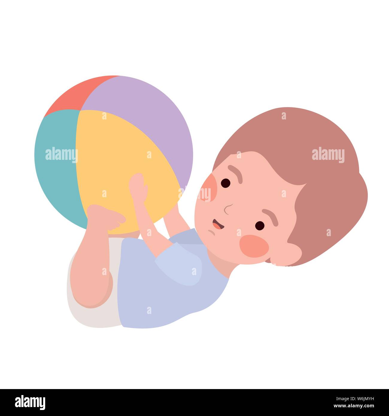Isolated baby boy design vector illustration Stock Vector Image & Art ...