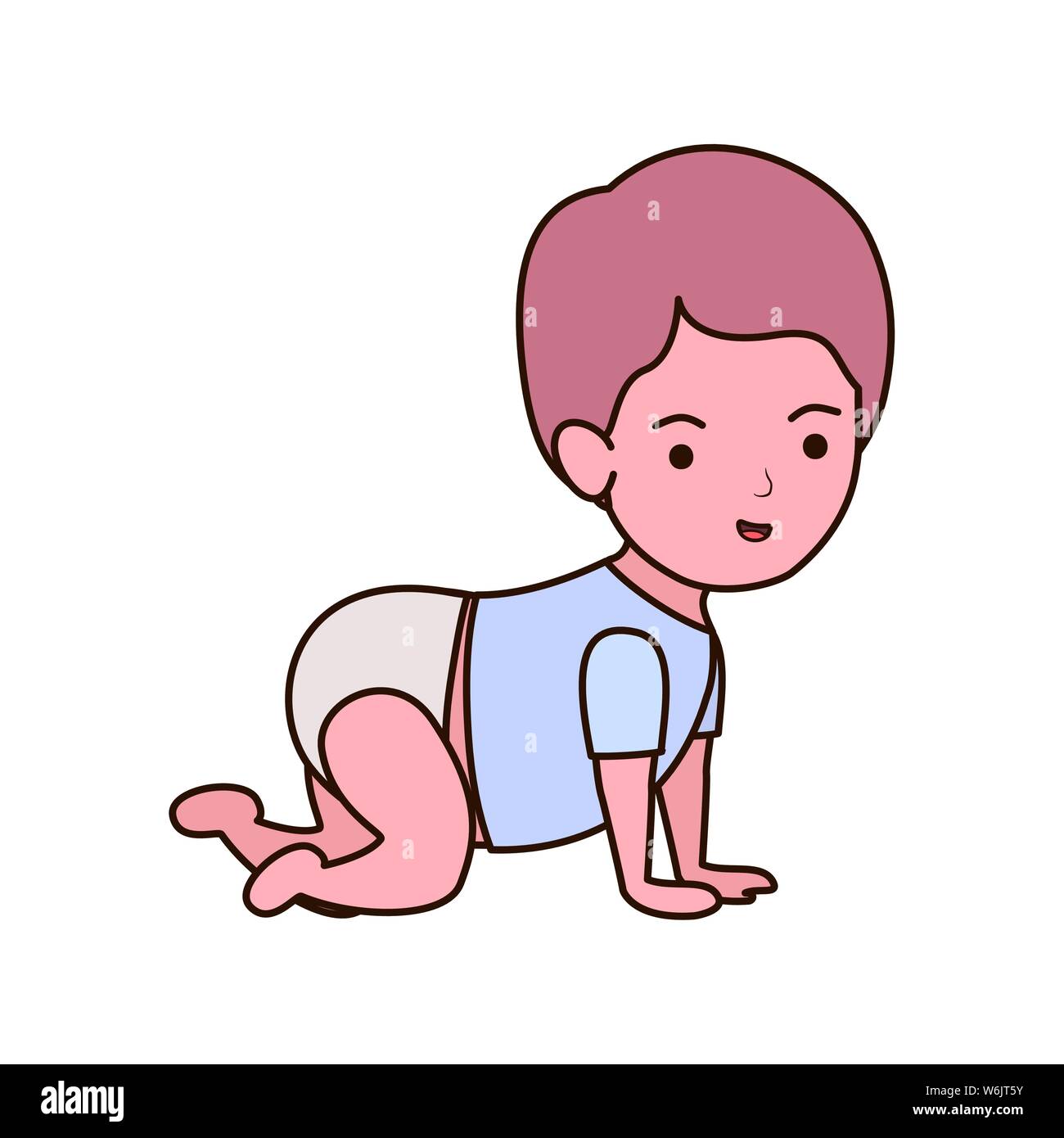 Isolated baby boy design vector illustration Stock Vector Image & Art ...