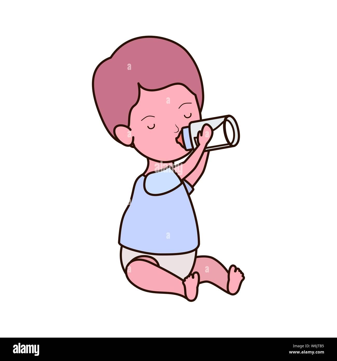 Isolated baby boy design vector illustration Stock Vector Image & Art ...
