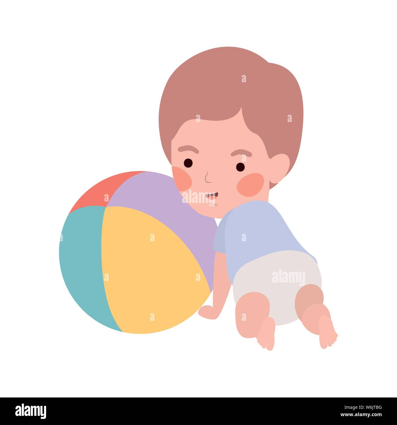Isolated baby boy design vector illustration Stock Vector Image & Art ...