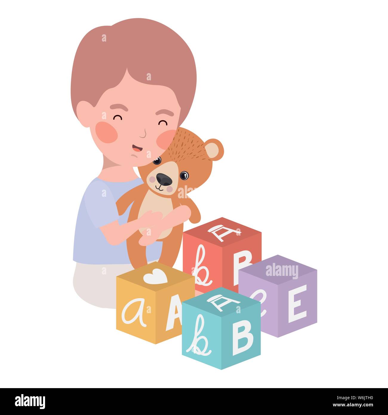 Isolated baby boy design vector illustration Stock Vector Image & Art ...