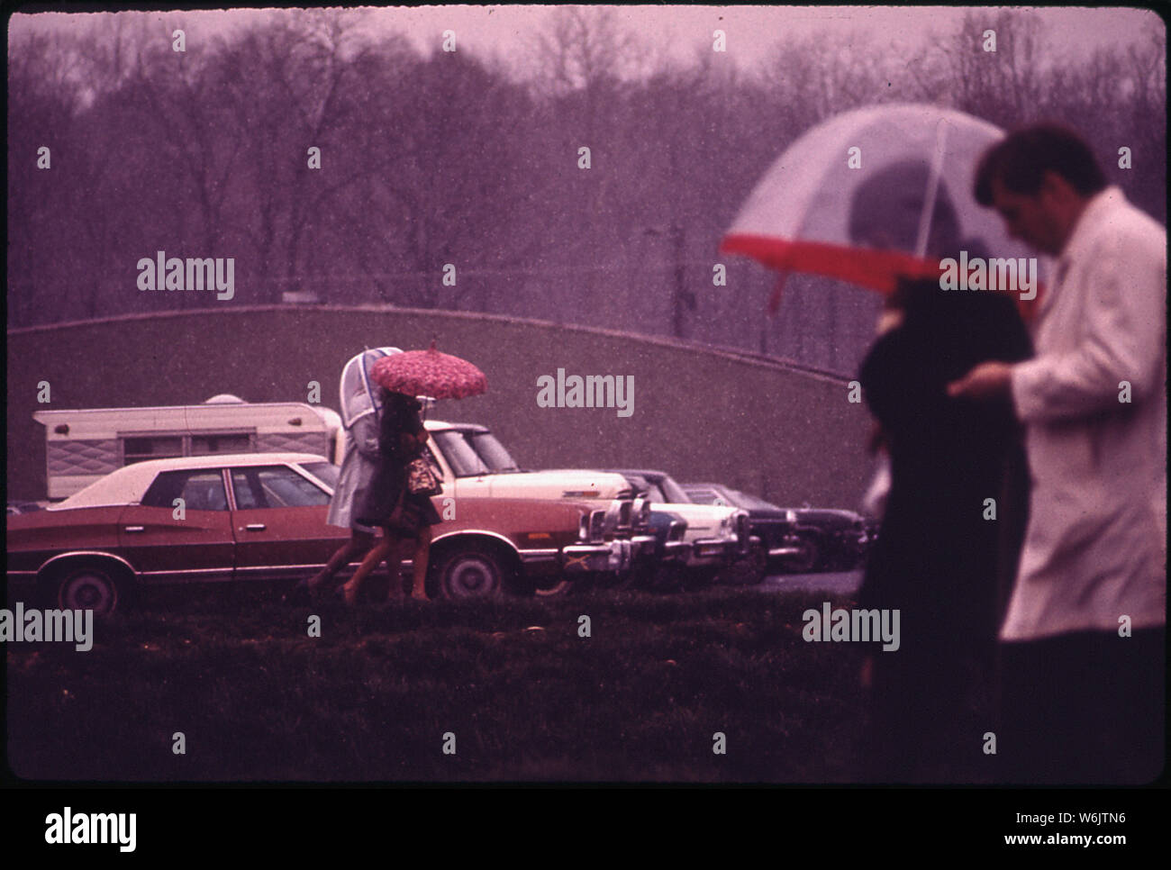 PARK AND RIDE PARKING LOT Stock Photo Alamy