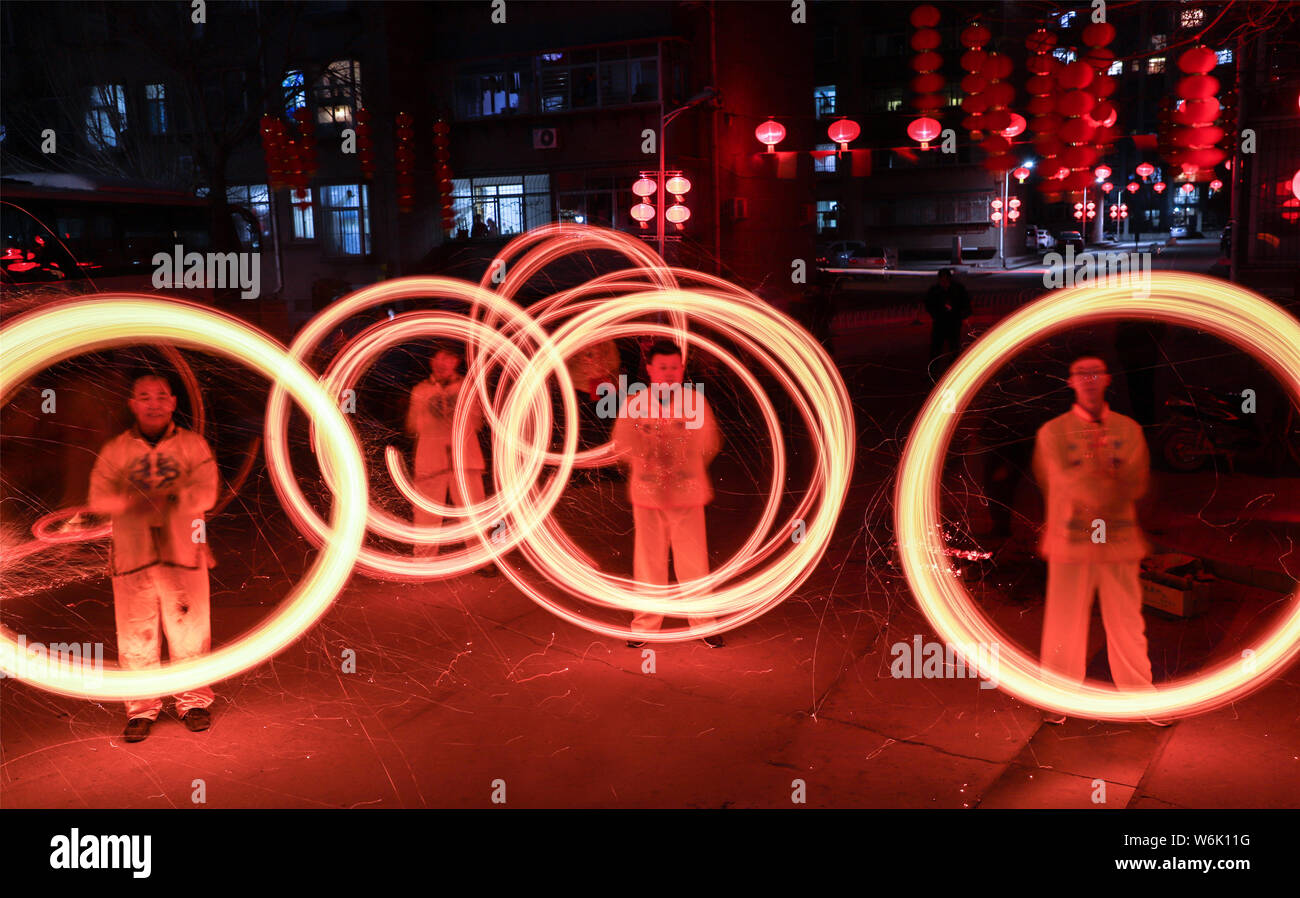 Chinese artists perform