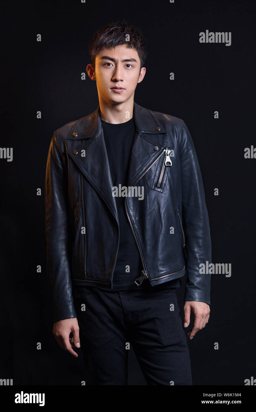Chinese actor and model Huang Jingyu, also known as Johnny Huang, poses