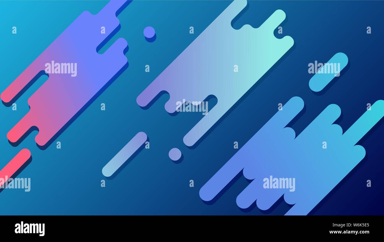 Abstract cool shape art work Stock Vector Images - Alamy