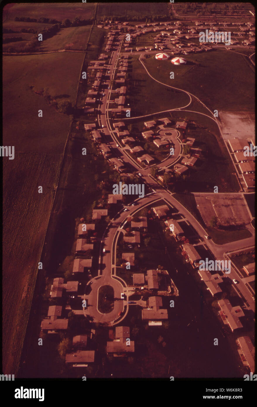 RESIDENTIAL SUBDIVISION ON THE WESTERN EDGE OF LINCOLN; Photo of Arnold