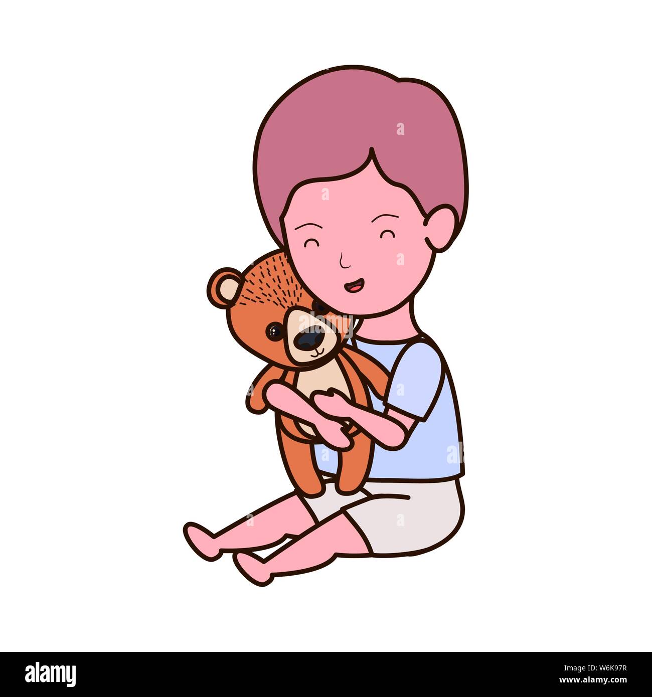 Isolated baby boy design vector illustration Stock Vector Image & Art ...