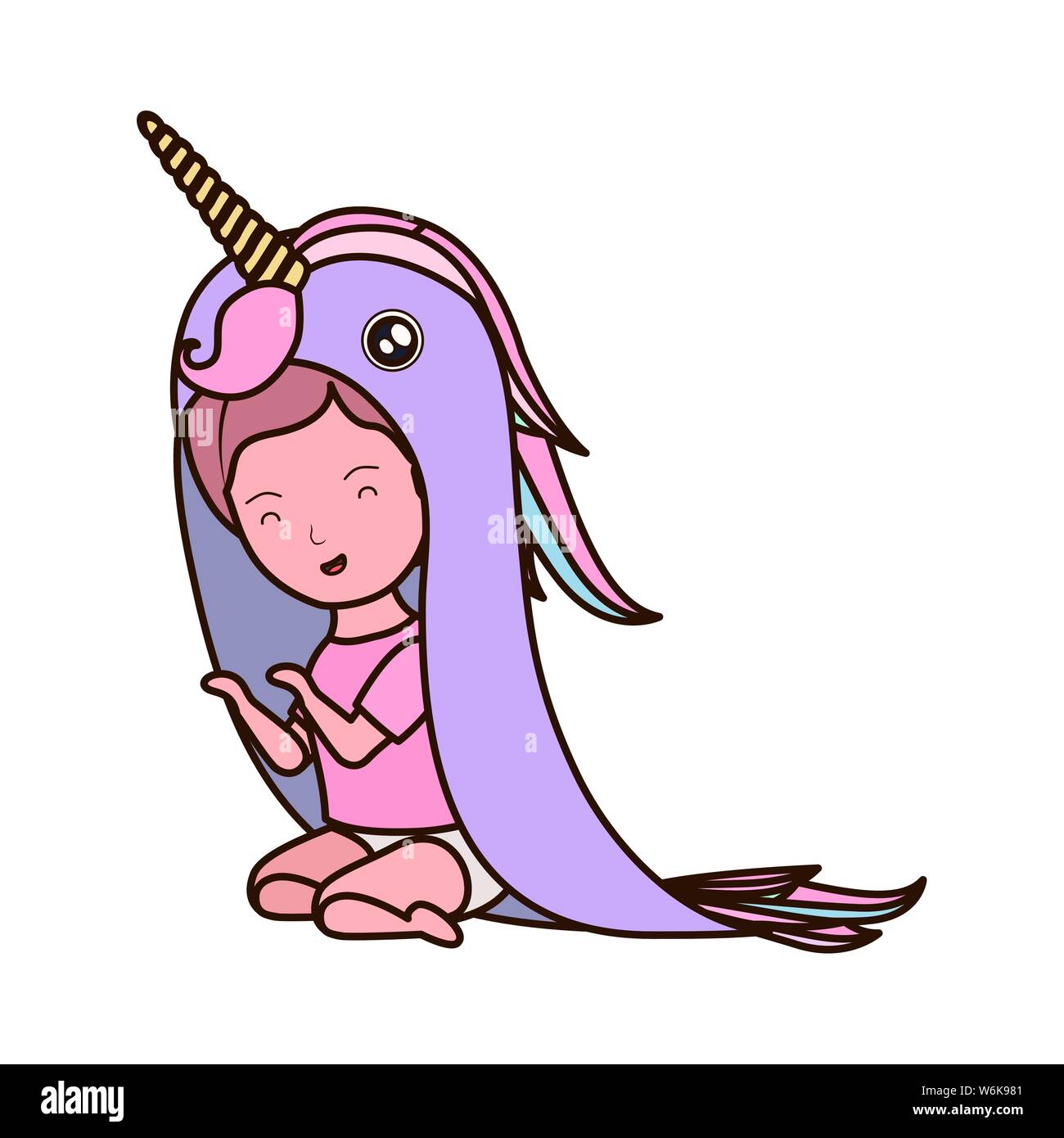 Isolated baby girl design vector illustration Stock Vector Image & Art ...