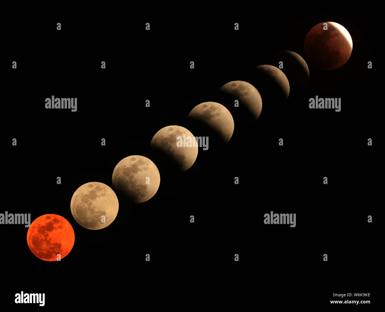 Total lunar eclipse photos hi-res stock photography and images - Alamy