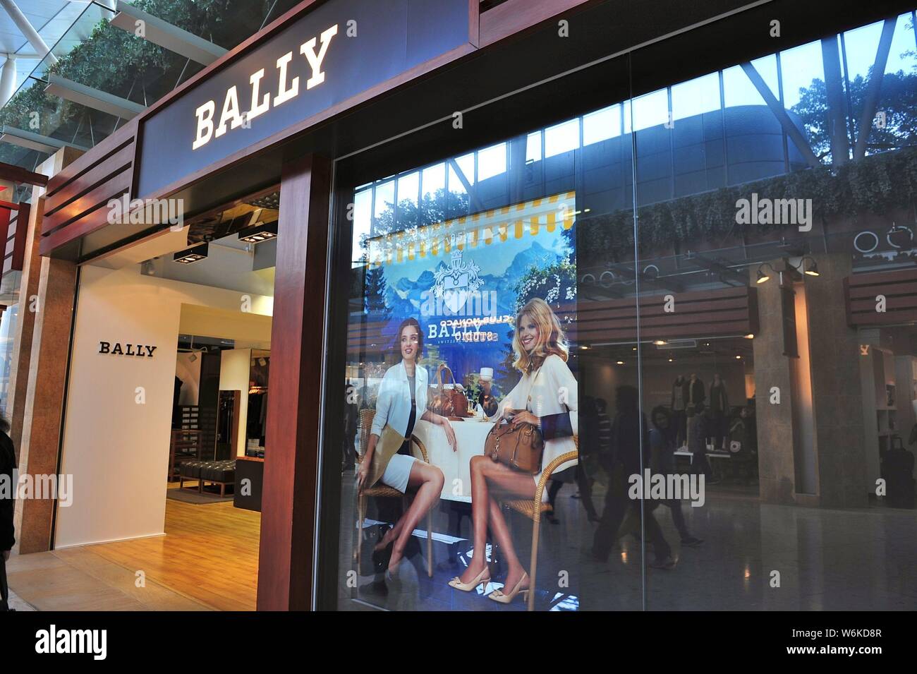 FILE--View of a store of Swiss luxury brand Bally in Hong Kong, China, 21  March 2012. Shandong Ruyi Group is emerging as the leading bidder for Ba  Stock Photo - Alamy