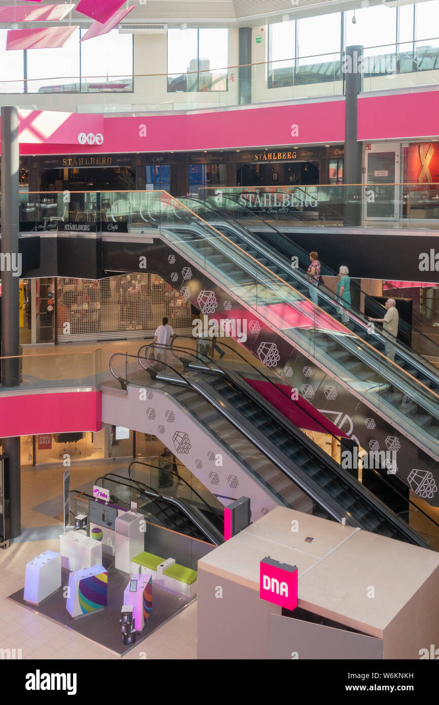 Koskikeskus shopping mall in Tampere Finland Stock Photo - Alamy