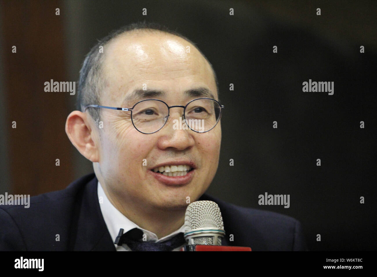 Pan Shiyi, co-founder, Chairman and co-CEO of SOHO China, attends a