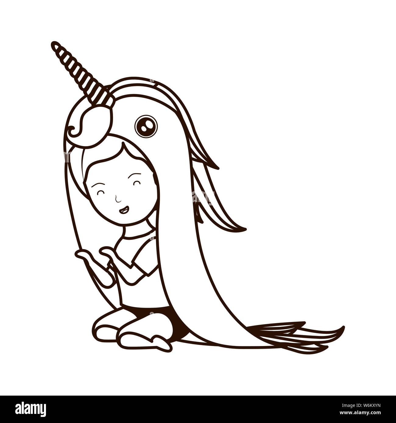 Isolated baby girl design vector illustration Stock Vector Image & Art ...