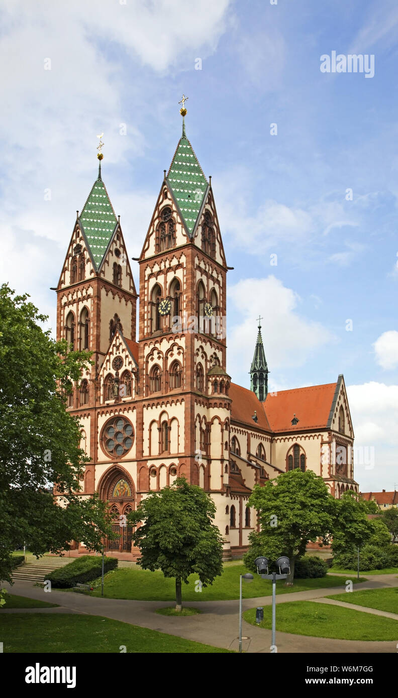 Church of Sacred Heart in Freiburg im Breisgau. Germany Stock Photo