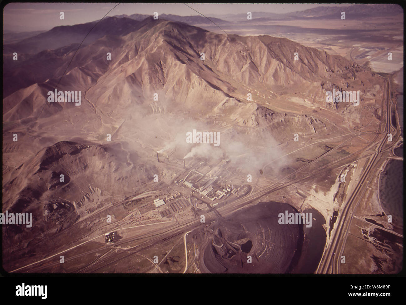 THE KENNECOTT MINE IS THE LARGEST OPENCUT COPPER MINE IN THE WORLD