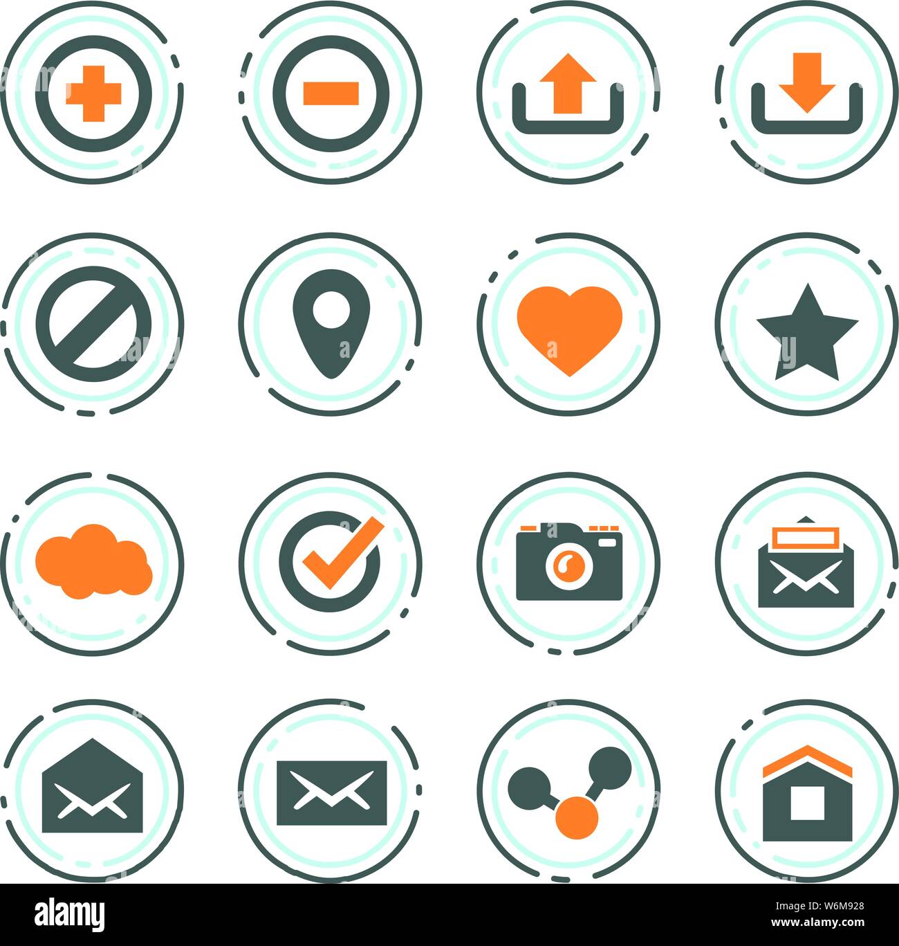 User Interface vector icons for user interface design Stock Vector ...