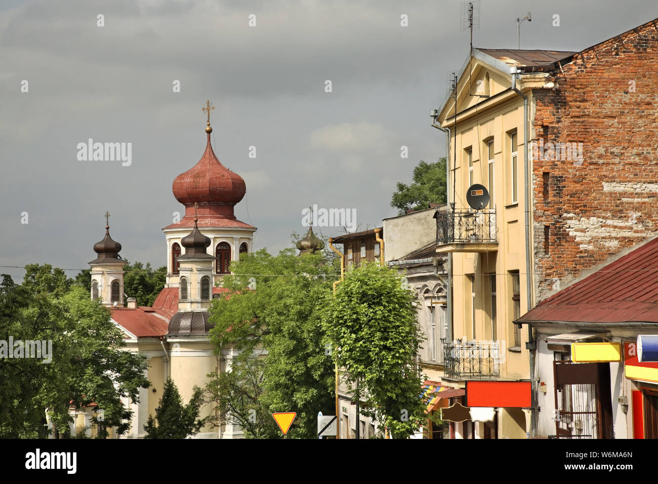 Church of St. John Theologian in Chelm. Poland Stock Photo