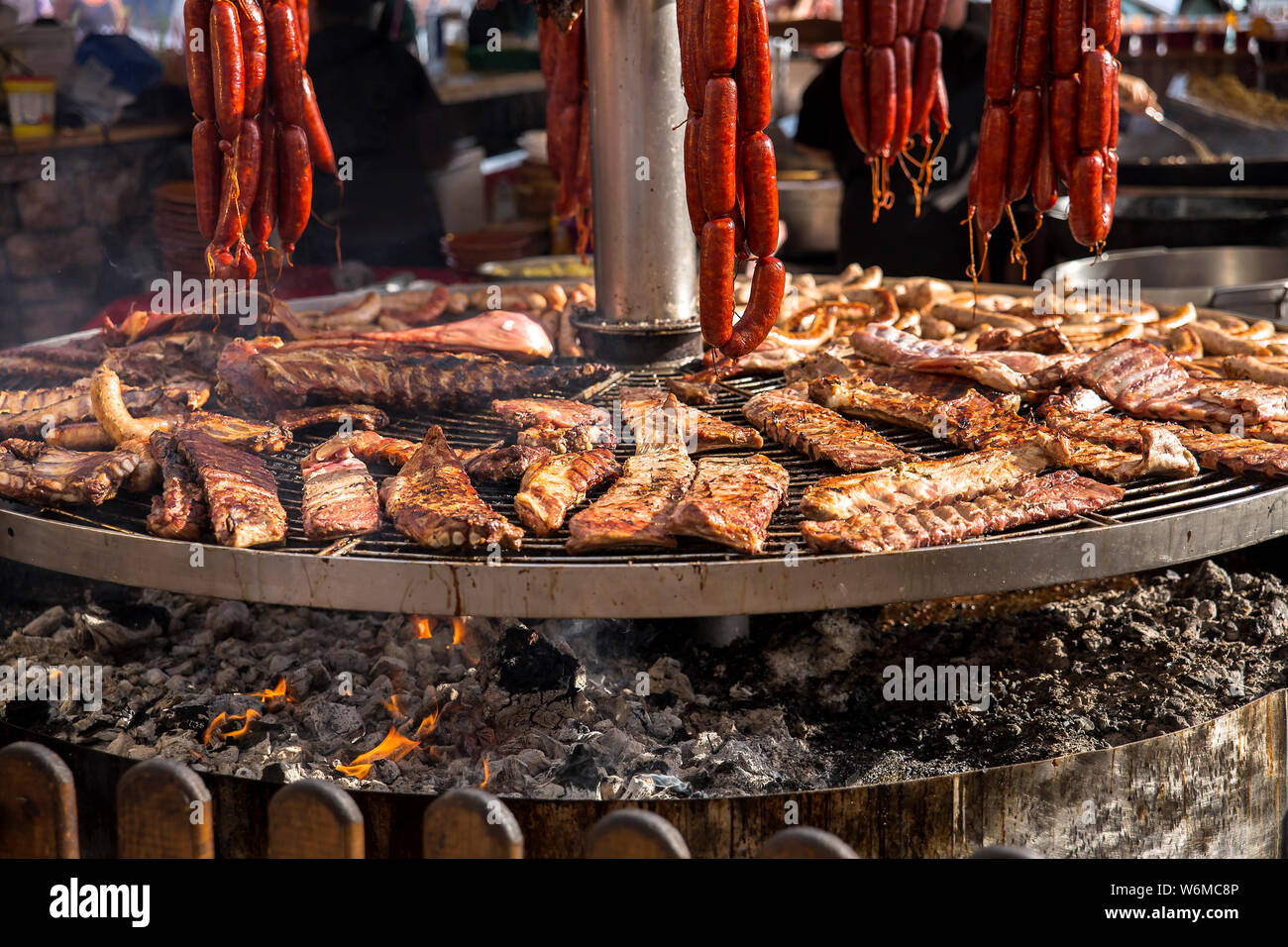 Huge barbecue hi-res stock photography and images - Alamy