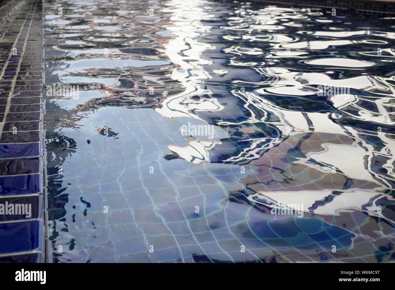 Clean water of swimming pool, stock photo Stock Photo - Alamy