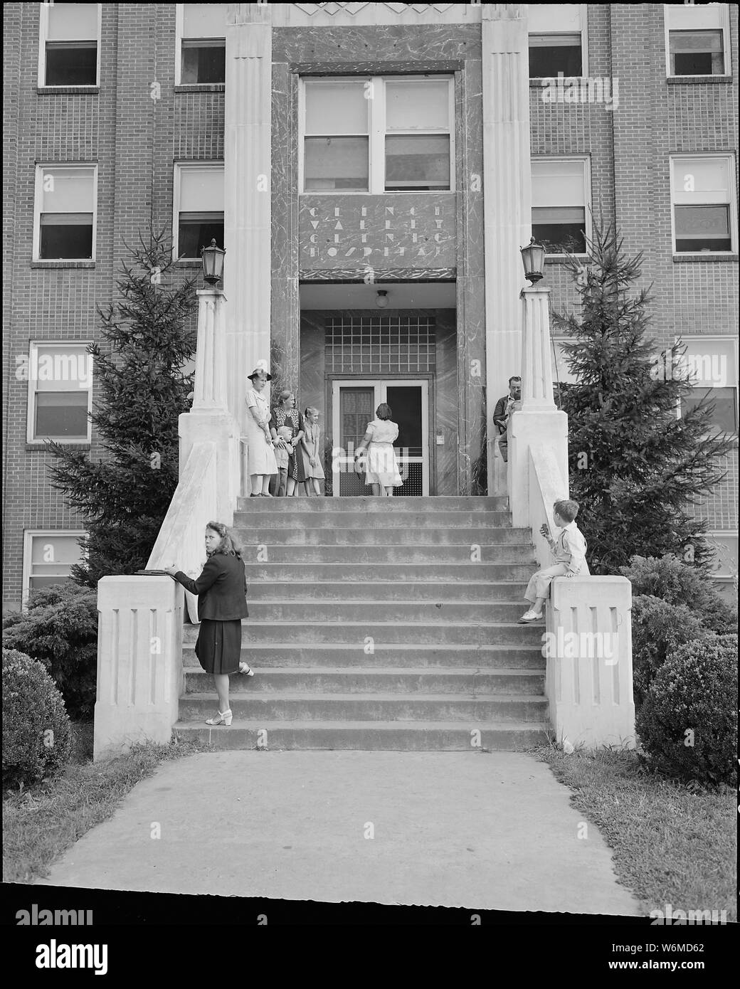 The clinch valley clinic hospital opened in 1938 hires stock