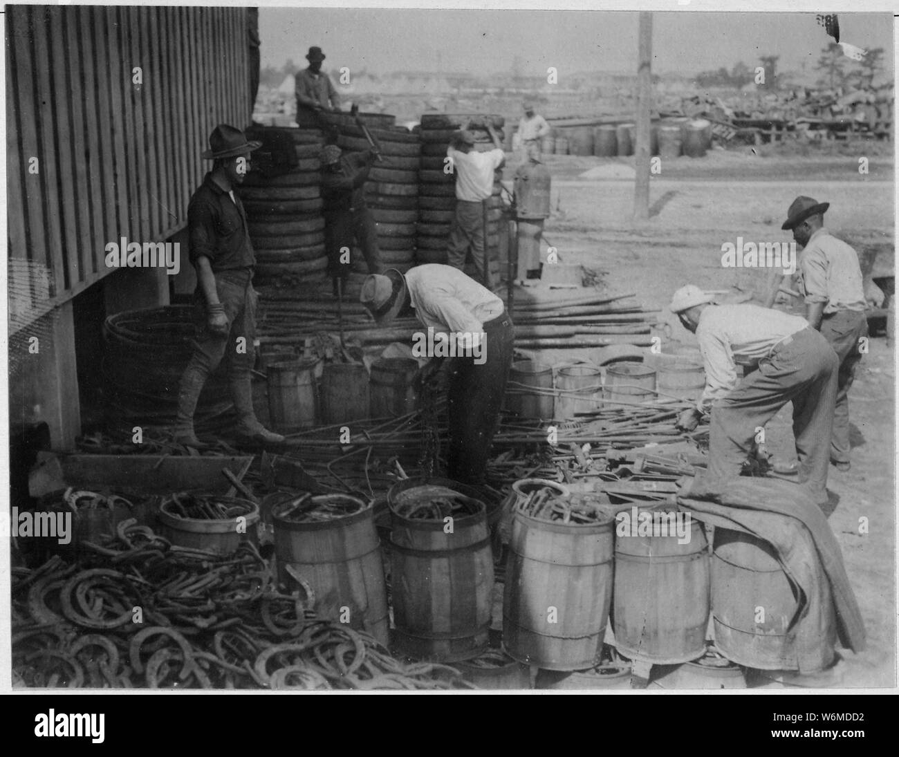The Junk Park, Camp Devens, Massachusetts Stock Photo Alamy