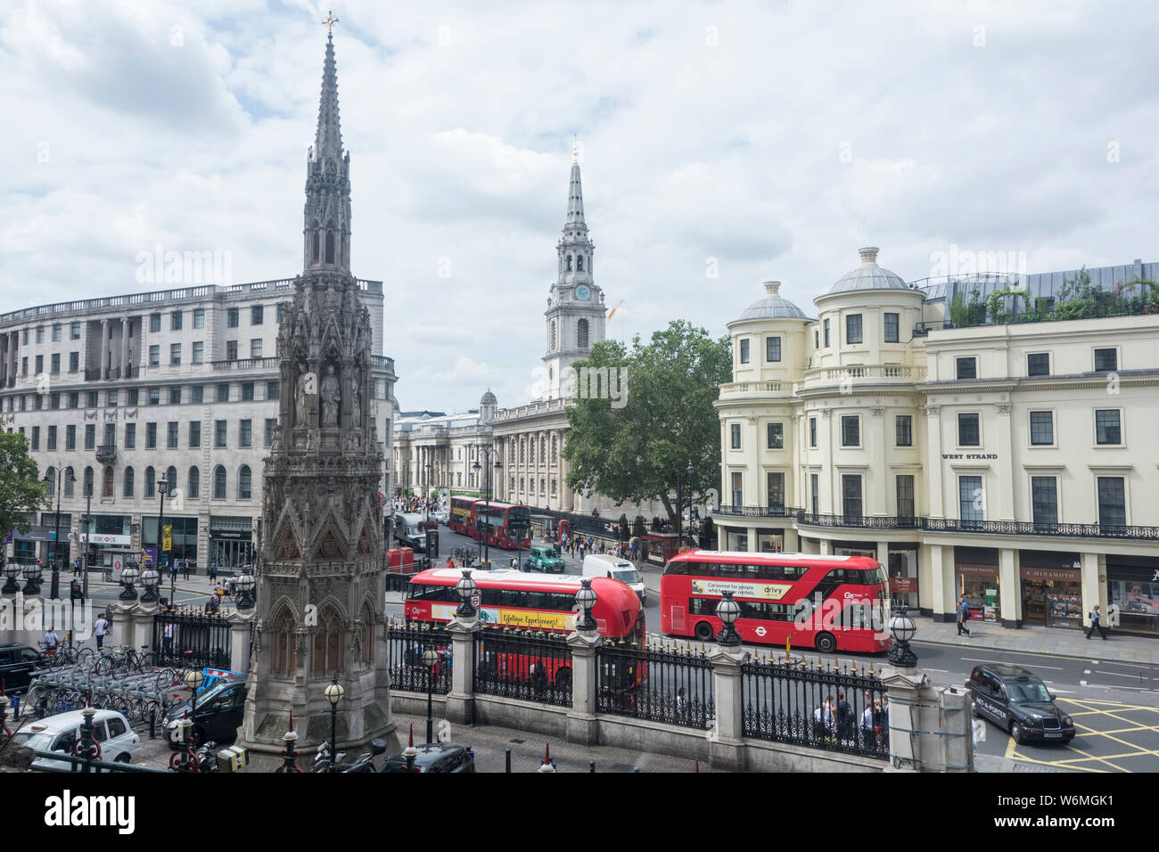A Victorian replica of the medieval Queen Eleanor Memorial Cross