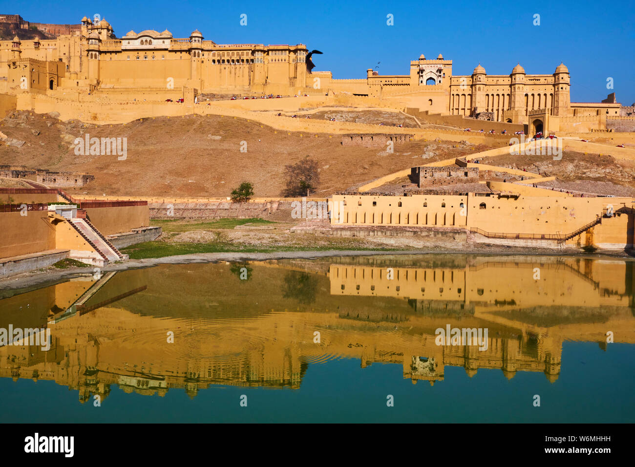 India, Rajasthan, Jaipur the pink city, Amber fort Stock Photo - Alamy