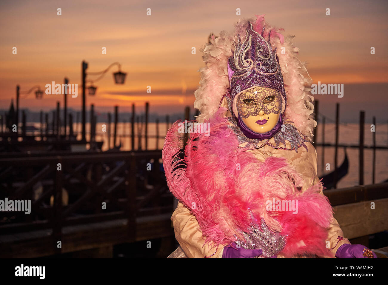 Masks in Venice Italy Stock Photo Alamy