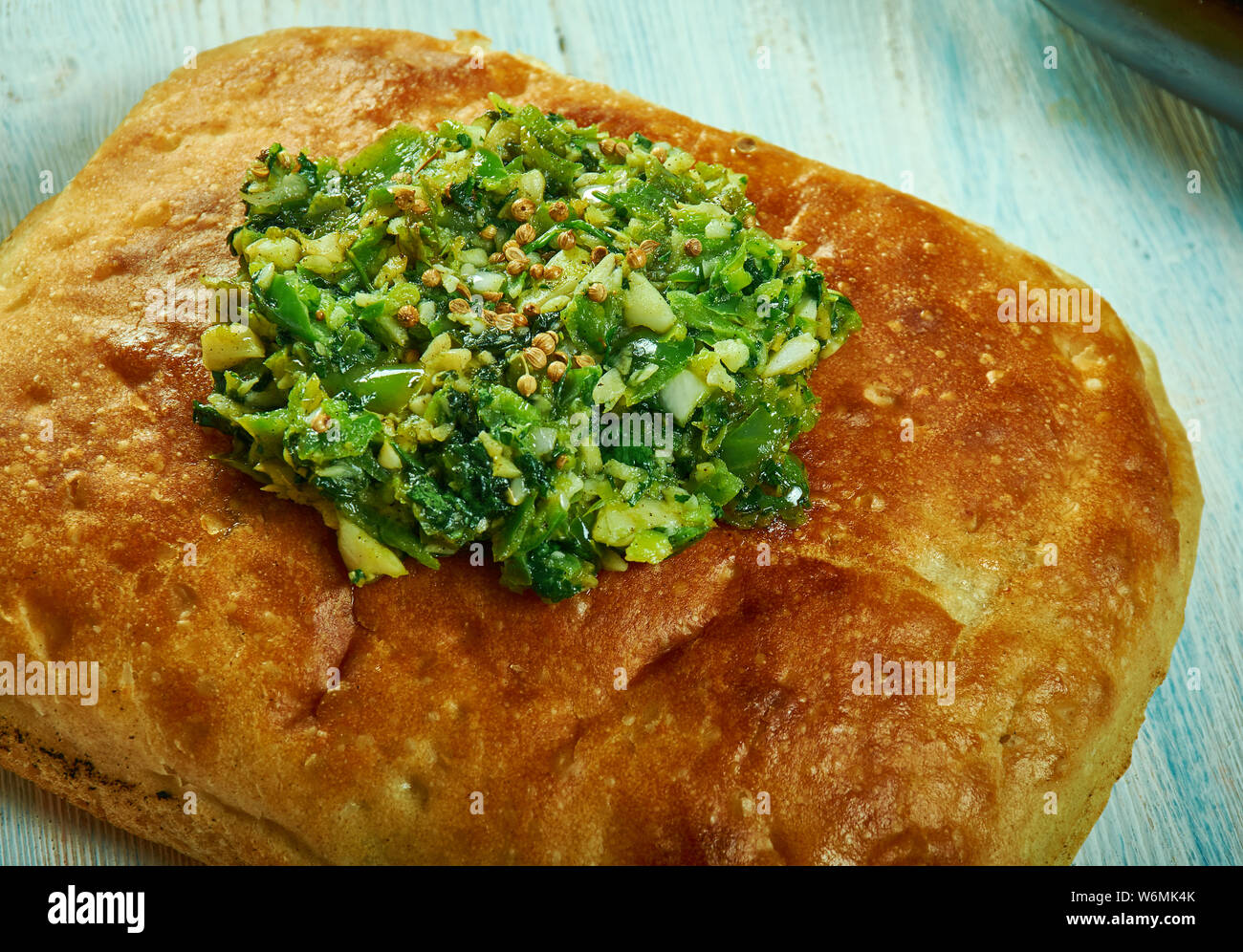 Chilli Techa Maharashtrian Green Chilli Thecha, spicy and tasty green chili chutne ...