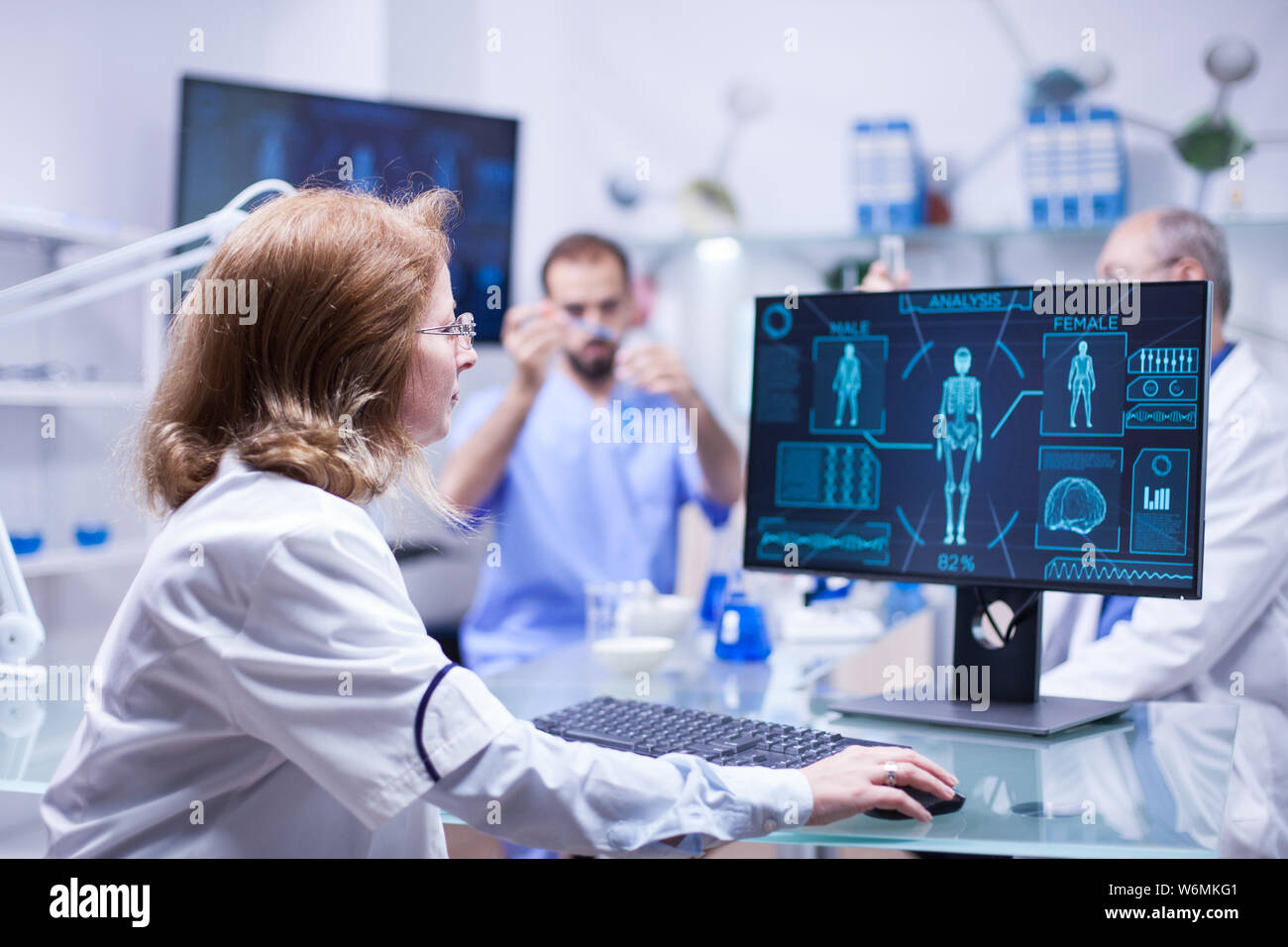 Female Computer Operator