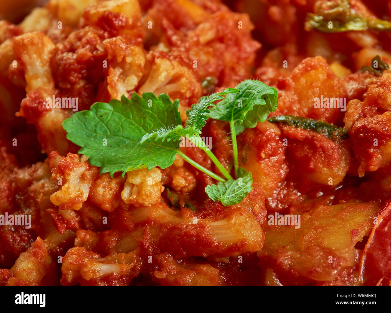 Cape Malay vegetarian curry , developed by the Malaysian immigrants in