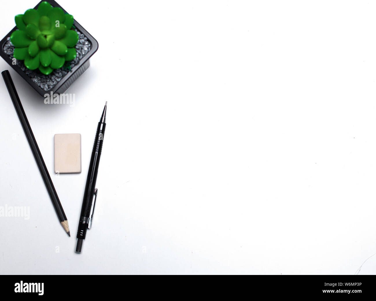 encils and get by on your desktop. Stock Photo