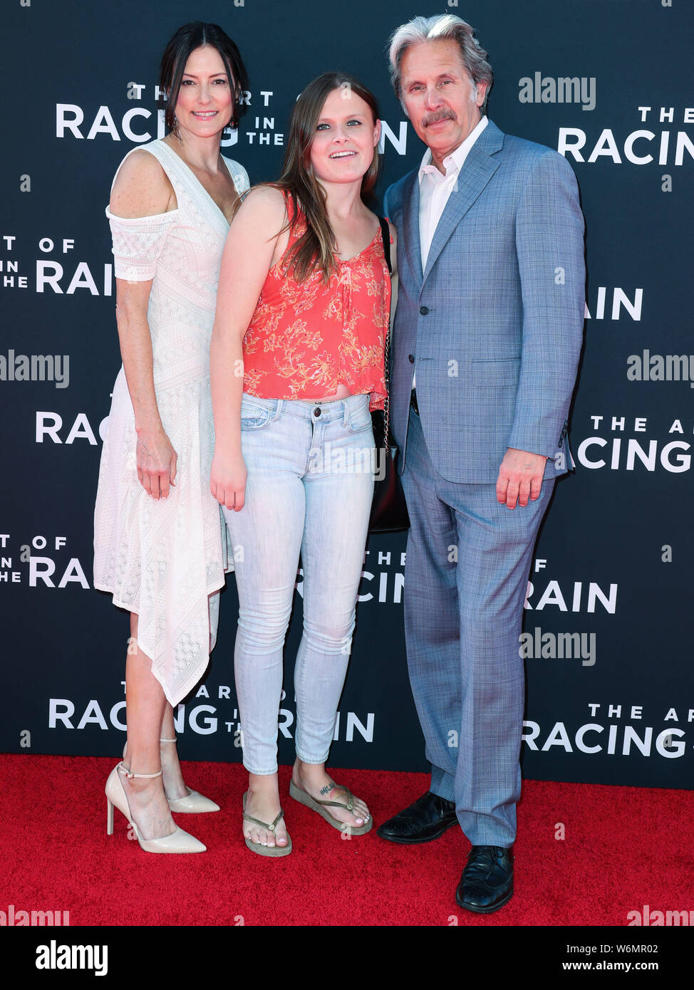Hollywood, United States. 01st Aug, 2019. HOLLYWOOD, LOS ANGELES, CALIFORNIA, USA - AUGUST 01: Gary Cole and Mary Cole arrive at the Los Angeles Premiere Of 20th Century Fox's 'The Art Of Racing In The Rain' held at the El Capitan Theatre on August 1, 2019 in Hollywood, Los Angeles, California, United States. (Photo by Xavier Collin/Image Press Agency) Credit: Image Press Agency/Alamy Live News Stock Photo