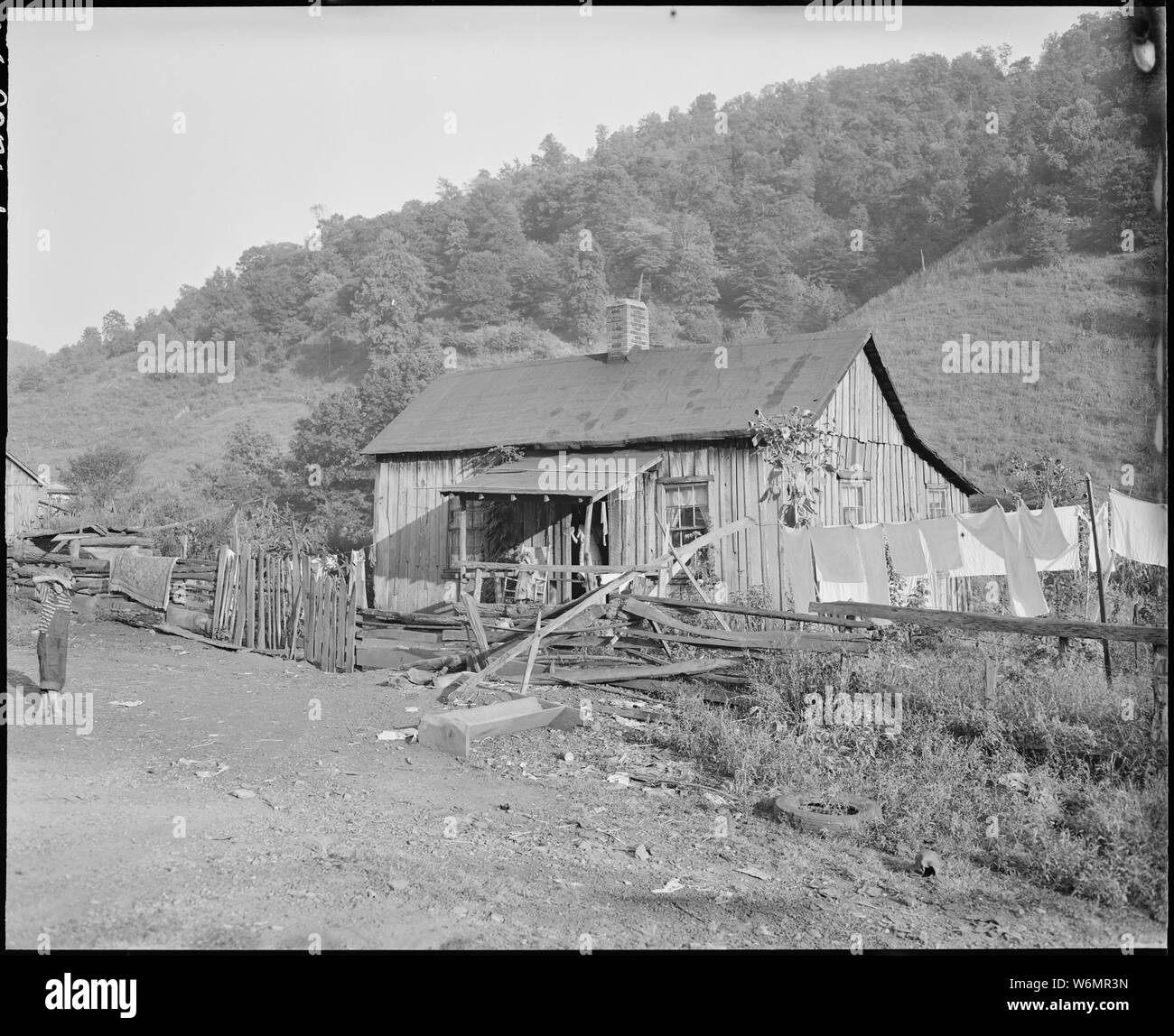 Typical house. This house is about fifty years old. Kentucky Straight