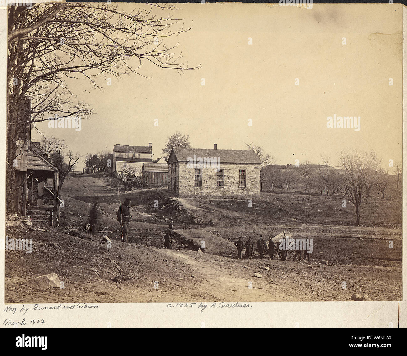 Virginia, Centerville, Stone Church Stock Photo Alamy