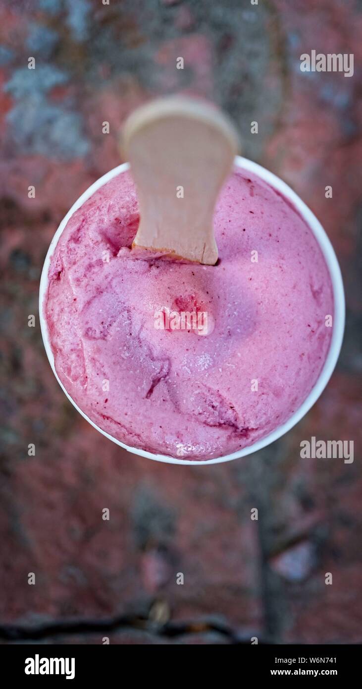Project Ice Ice Cream Recipe Glaze Pomegranate Strawberry