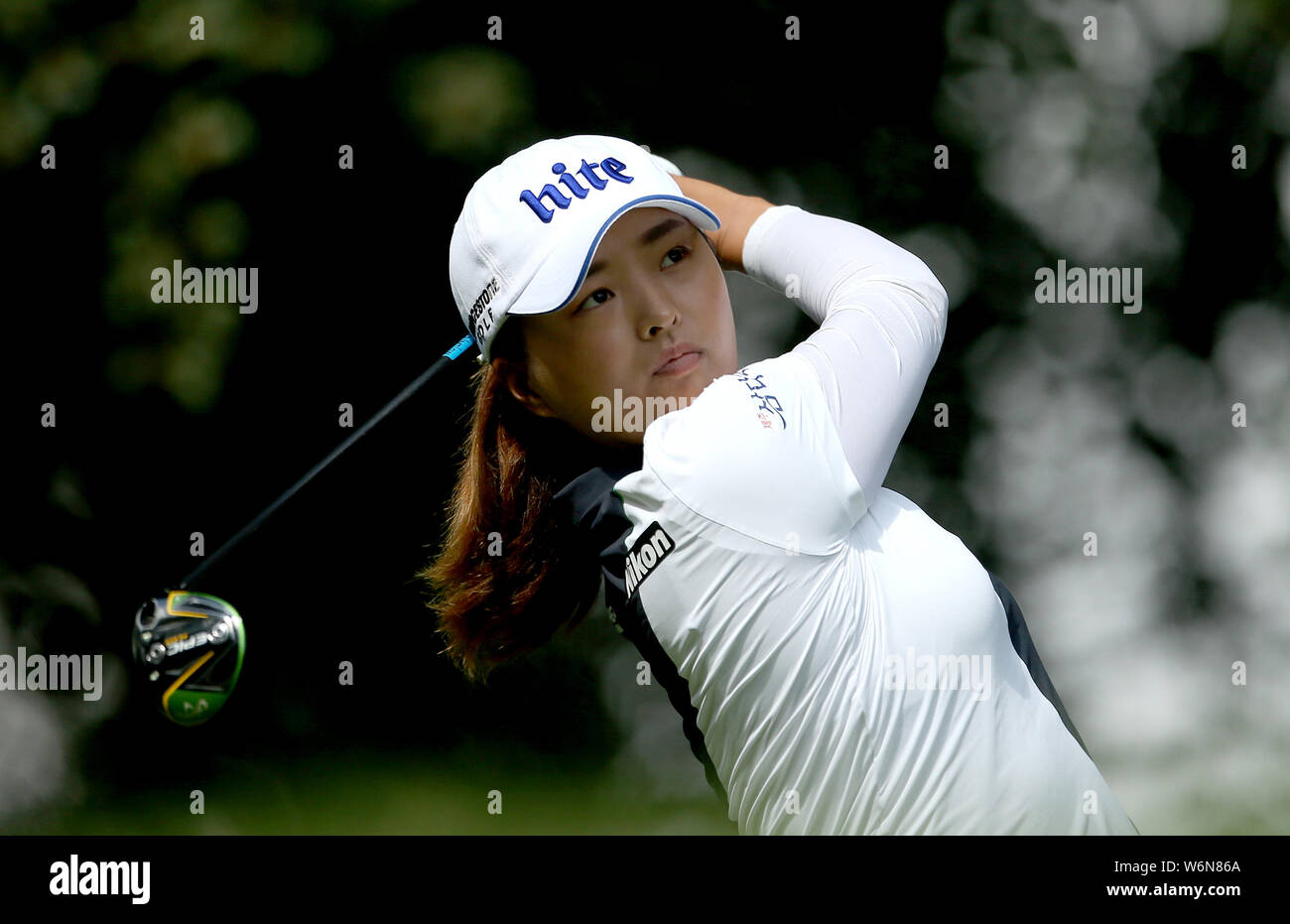 South Korea's Jin Young Ko during day two of the AIG Women's British Open  at Woburn Golf Club, Little Brickhill Stock Photo - Alamy