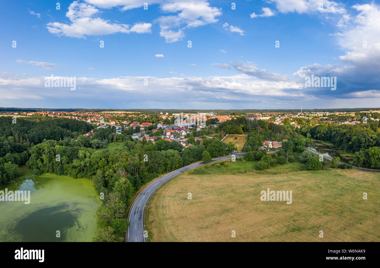 Harzgerode Historisches Schloss Von Harzgerode High Resolution Stock Photography ...
