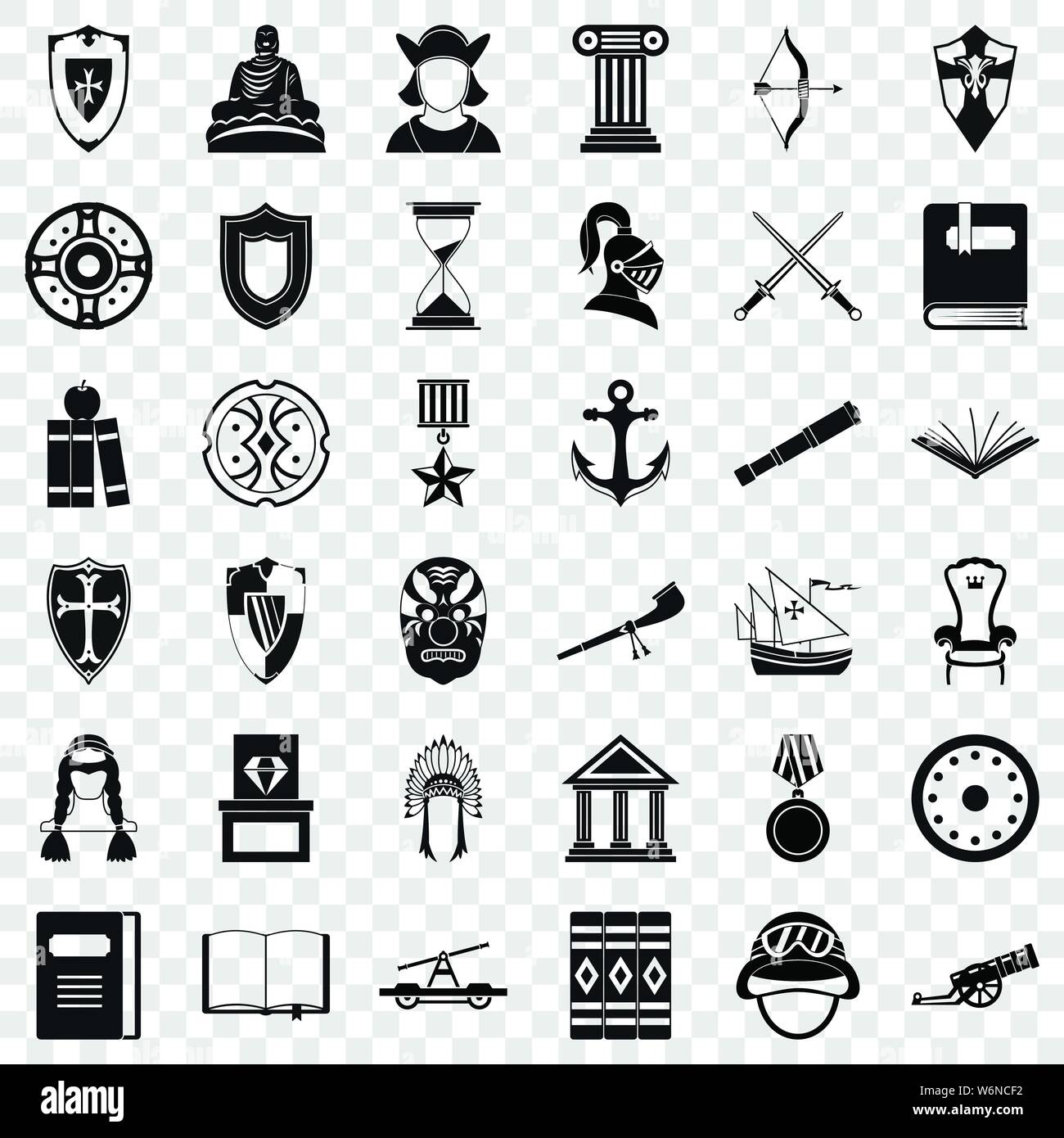 Helpdesk icons set, simple style Stock Vector Image & Art - Alamy