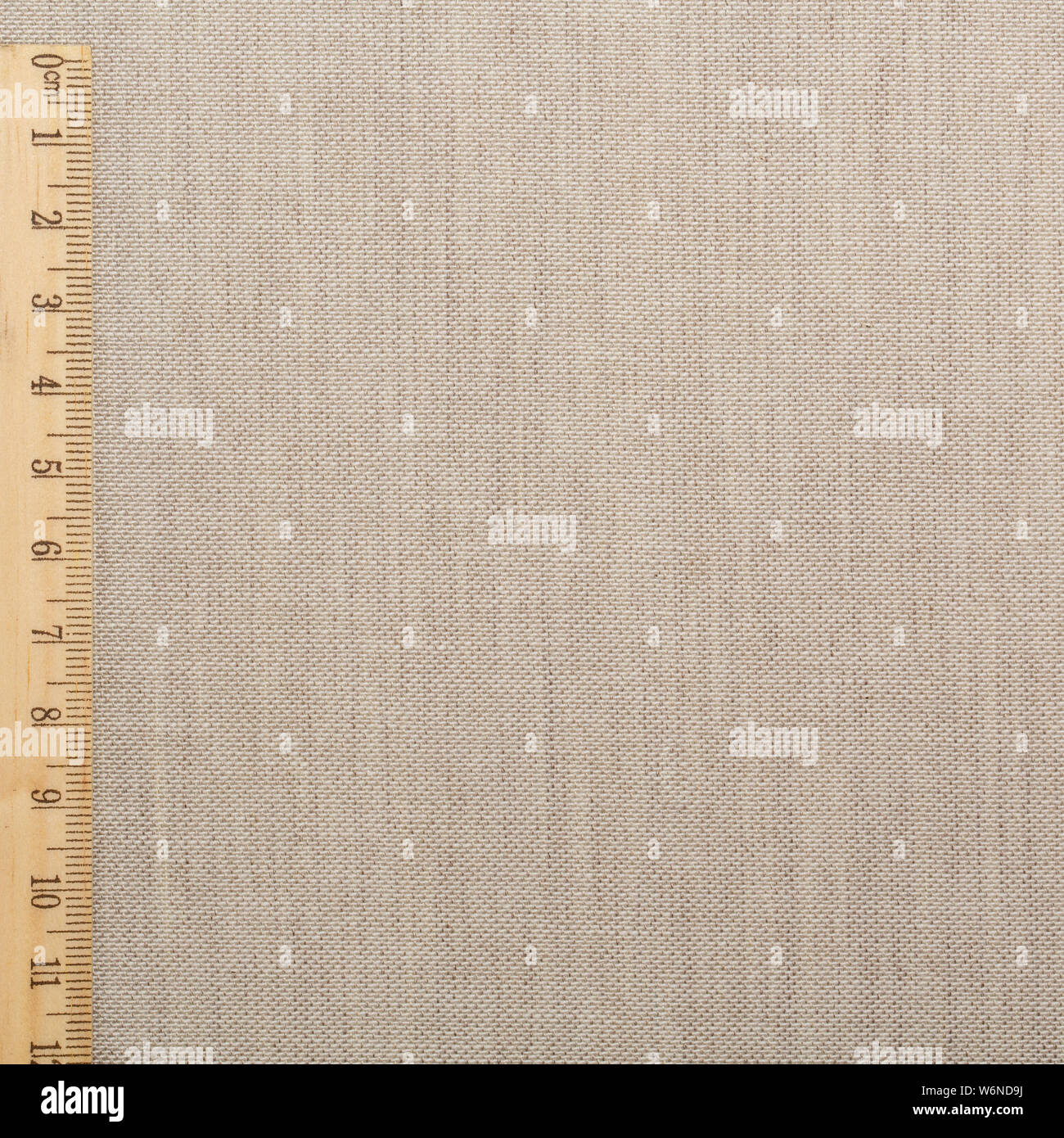 Texture canvas fabric as background. Texture fabric for feminine and men's shirts from flax. Stock Photo