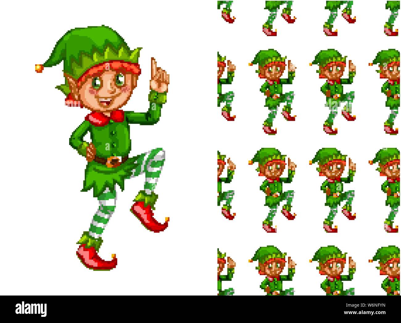 Seamless pattern for wallpaper, wrapping isolated on white illustration