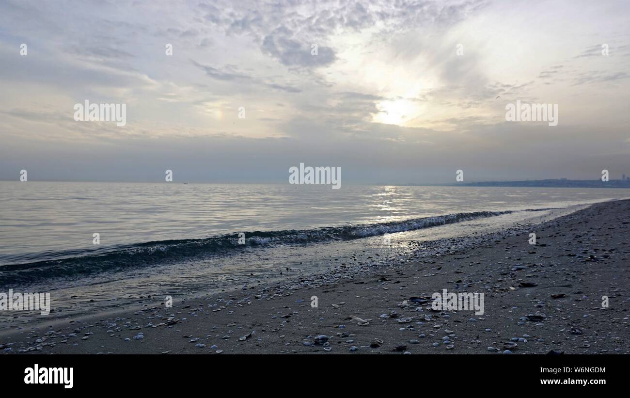 Seascape pebbles sea beach hi-res stock photography and images - Alamy