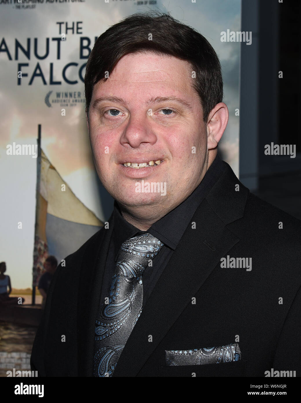 August 1, 2019, Hollywood, California, USA: Zack Gottsagen attends the