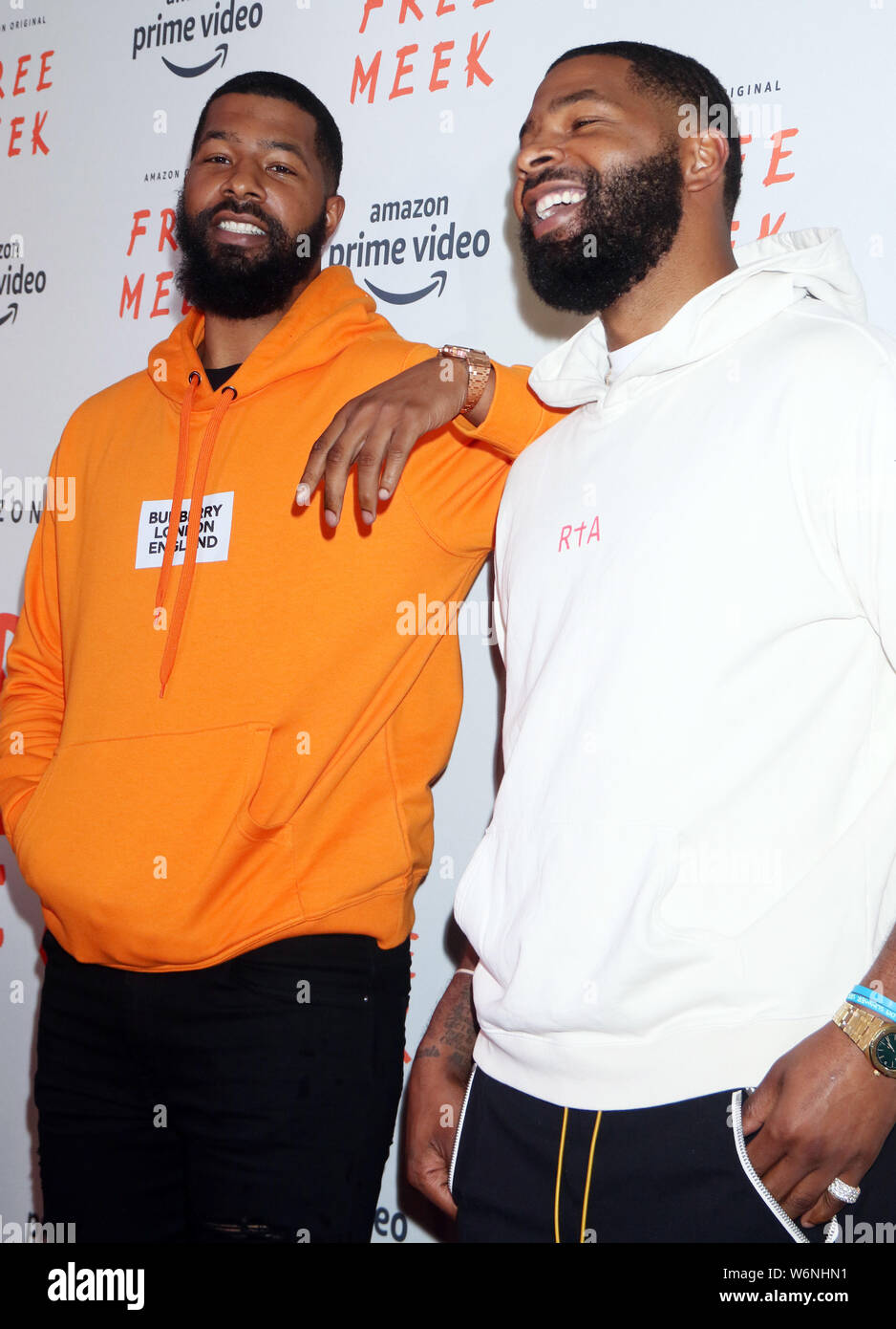 August 01, 2019. Markieff Morris and Marcus Morris attend Amazon Prime ...
