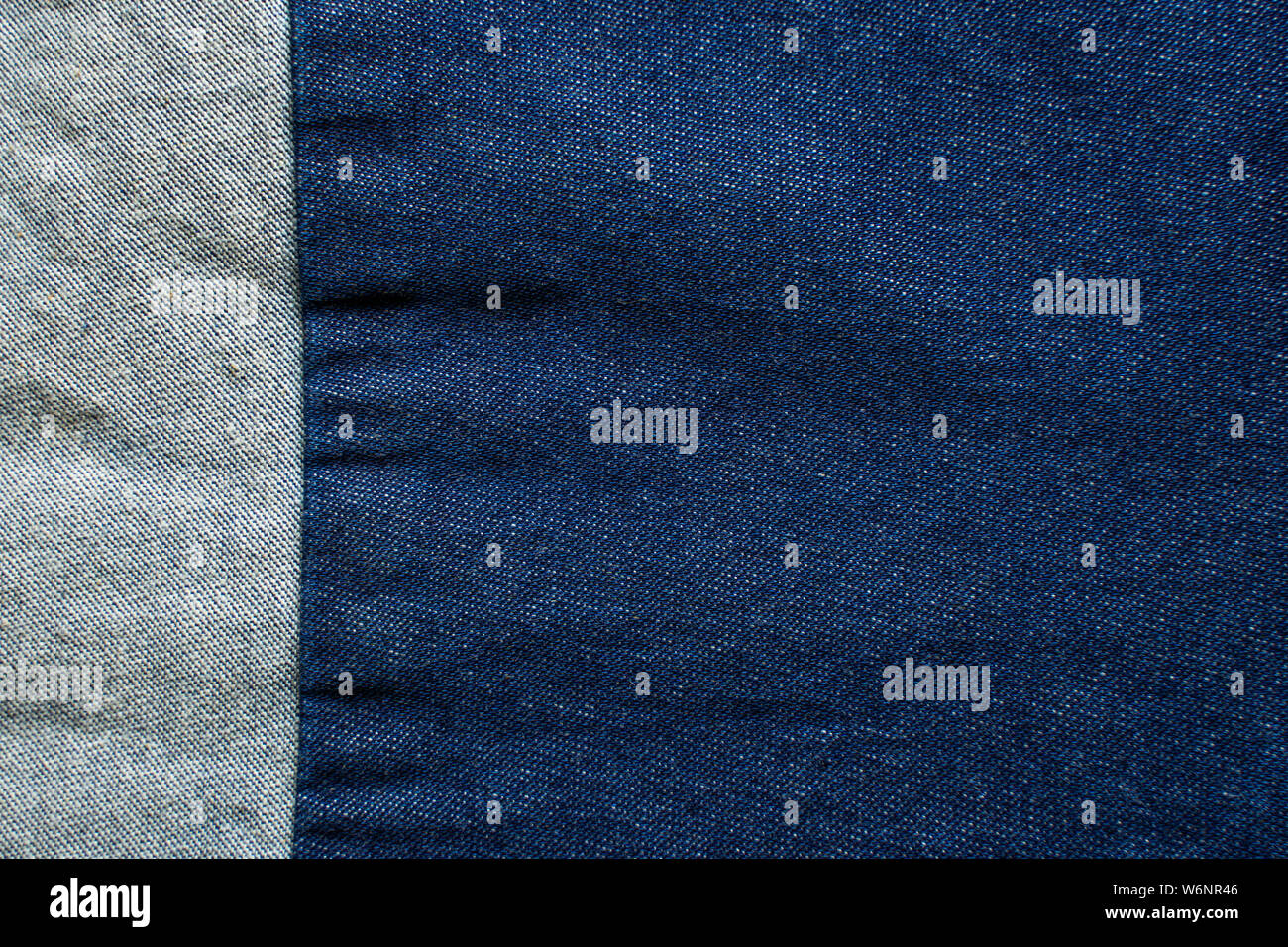 Navy blue fabric texture background top view Stock Photo Alamy
