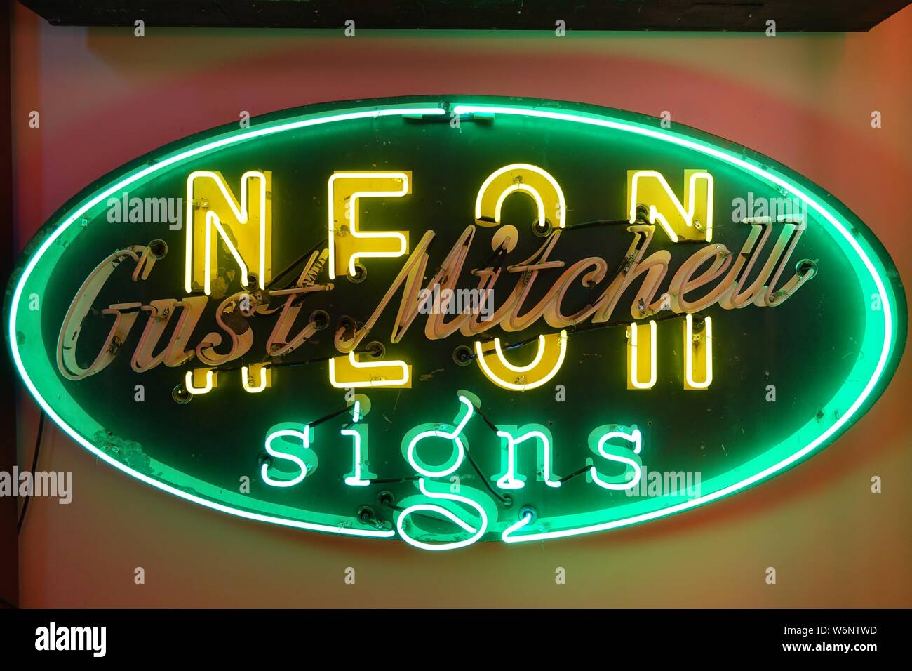 CINCINNATI, OH 13 JUL 2019 View of the American Sign Museum, a