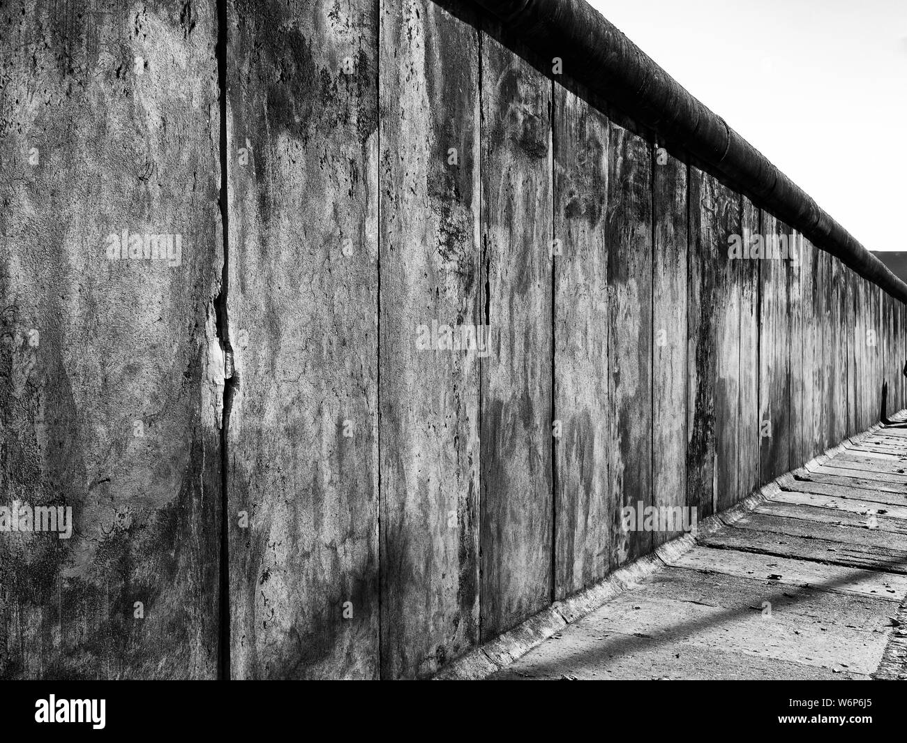Preserved section of the Berlin wall, Germany Stock Photo Alamy