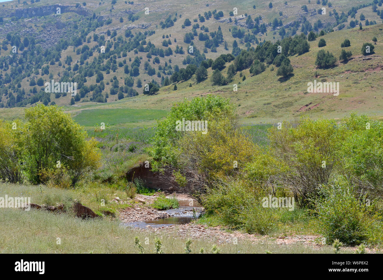 Hissar mountains, Pamir-Alay range, southeastern Uzbekistan Stock Photo