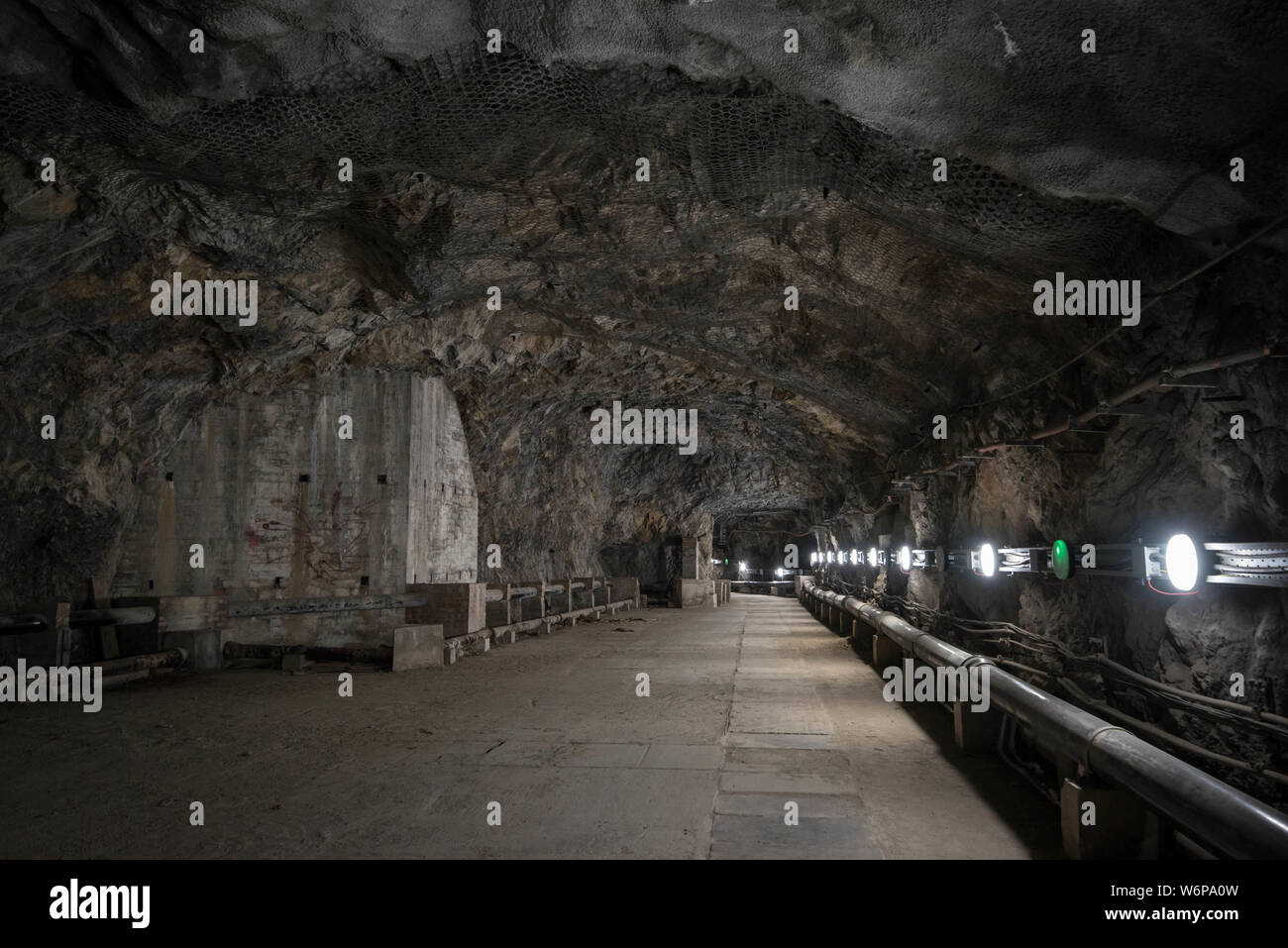 Underneath the Rock of Gibraltar lies the Great North Road, a tunnel