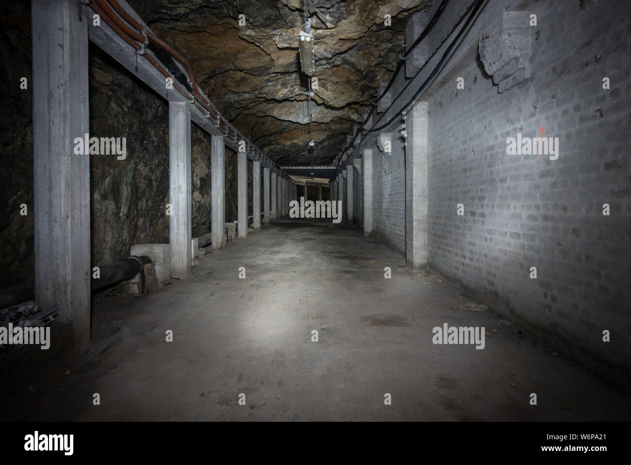 Underneath the Rock of Gibraltar lies the Great North Road, a tunnel